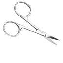 Tesoura Pequena Para Unhas Ponta Curva Inox