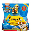 Boneco Patrulha Canina Rubble Sólido Com Escavadora