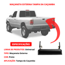 Maçaneta Tampa Caçamba Ranger 94 A 03 Metal (preta)