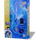 Instrumento Musical Microfone Azul C/som/luz