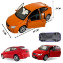 Miniatura Ford Focus Carrinho Metal Abre Porta Carro Coleção