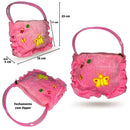 Bolsa Infantil Com Zíper Para Meninas  Borboleta Macio