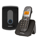 TELEFONE INTERFONE SEM FIO COM RAMAL EXTERNO TIS 5010 4521102