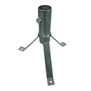 SUPORTE ANTENA 207-B TRIPE LAJE TUBO 1" PRATA CROMO