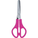 Tesoura Escolar Aco 13cm C/regua 3 Cores Neon Dp.c/24