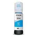 Refil de Tinta Epson T504 Ciano 6K - T504222-BR