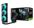 Water Cooler Asrock Challenger 360 Digital Preto 360mm Argb Com Display