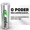 Pilha Recarregável Univ. Aa2 Cart 2 Energizer