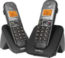 Telefone S/ Fio Id + Ramal C/ Entrada P/ Fone De Ouvido Ts 5122 Preto 4125122