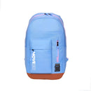 Mochila Unissex Juvenil Cores Escolar Viagem Cor:azul Claro