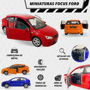 Miniatura Ford Focus Carrinho Metal Abre Porta Carro Coleção