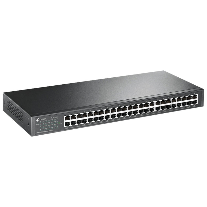 Switch Montável Em Rack De 48 Portas 10/100mbps Tl-sf1048 Smb