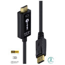 Cabo Displayport 1.3 P/ Hdmi 2.0 - 2 Metros - H20dp13-2