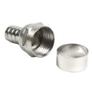 Conector F Rg 59 Com Anel Corpo Longo Storm 100 Unidades