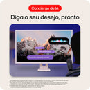 Monitor LG MyView Smart Tela IPS de 32" FHD WebOS ThinQ Home Air Play 2 Screen Share Bluetooth - 32SR50F-W