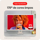 Monitor LG MyView Smart Tela IPS de 32" FHD WebOS ThinQ Home Air Play 2 Screen Share Bluetooth - 32SR50F-W