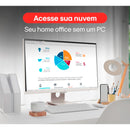 Monitor LG MyView Smart 32" 4K UHD VA 60Hz 5ms - 32SR73U-W