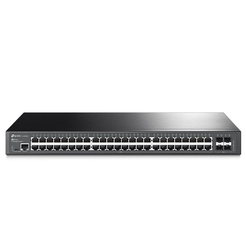 Switch Gerenciável Gigabit L2 De 48 Portas Com 4 Slots Sfp Jetstream Tl-sg3452 Smb