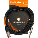 Cabo Extensor Hayonik Player P10 Fêmea x P10 Macho 5m Preto
