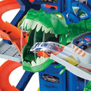 Hot Wheels Pista City Ultimate Garage Robo T-rex