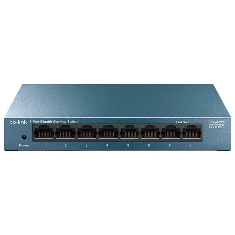 Switch Gigabit De Mesa Com 8 Portas 10/100/1000 Ls108g Smb