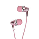 FONE DE OUVIDO EVUS F-09 INTRA AURICULAR PREMIUM ROSA