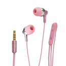 FONE DE OUVIDO EVUS F-09 INTRA AURICULAR PREMIUM ROSA