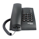 TELEFONE INTELBRAS PLENO PRETO COM CHAVE COM FIO 4080057