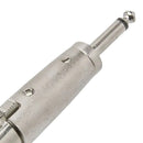 Adaptador Xlr Fêmea  P10 Mono Metal Storm 05 Unidades