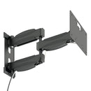 SUPORTE MULTIVISÃO TRIARTICULADO + INCLINAÇÃO PARA TV DE 14 A 56" PRETO