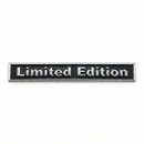 Emblema Adesivo "limited Edition" Metal Cromado Tuning Carro E Moto