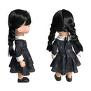 Boneca Vavazinha Com Mãozinha E Fantasminha (Inspiração Série Wandinha)
