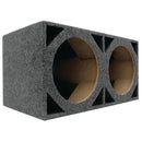 CAIXA RLP VAZIA FULL TRAP FRENTE PARA 2 ALTO FALANTE 12" CORVIN
