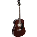 Violao Eletrico Aco Folk Gd-1 Eq Tdw (vinho) Giannini