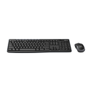 Combo Teclado E Mouse Sem Fio Logitech Mk270 Preto/cinza