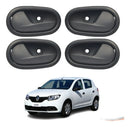Kit 4 Maçanetas Interna Puxador Porta Sandero Logan Apos 14 - UN / 4