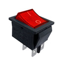 Chave Kcd4 4 Terminais Vermelha 15a 250vac Storm (10 Un)