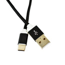 CABO USB EVUS C-055 FAST CHARGE TIPO C PRETO 1,0M [F133]