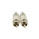 PLUG RCA EVUS C-073 METAL COM MOLA MACHO - PC / 10
