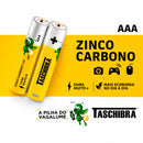 Pilha Comum Aaa Palito 04 Unidades Taschibra