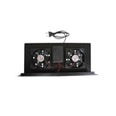 KIT VENTILADOR 2 COOLERS PARA RACK PADRÃO 19" X 1U BIVOLT