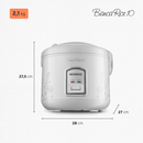 PANELA DE ARROZ MONDIAL BIANCA RICE 10 XÍCARAS BC - 110V
