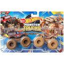 Hot Wheels Monster Trucks Veículo Escala 1:64 2-pack - Blister Com 02 Unidades