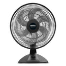 Ventilador de Mesa Arno Essential 6 Pás 40cm 140W Preto/Cinza 127V VD2E