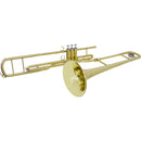 Trombone De Pisto Tenor Tb 200pd Laqueado Dourado Com Case New York
