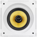Arandela Sem Borda Frahm  6" 100w Angular Quadrada