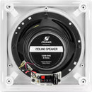 Arandela Sem Borda Frahm  6" 100w Angular Quadrada