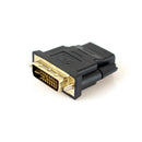 ADAPTADOR EVUS C-097 (24+5) DVI MACHO PARA HDMI FEMEA [F133]