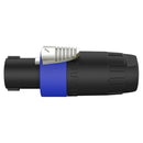 Conector Speakon 04 Polos  Wc 1614  Wireconex 02 Unidades