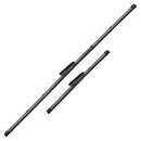 Par De Palhetas Micro - Aeroflat - Dianteira - 24"/15"pol. -  Citröen Ds3 Após 13 - Fiat Strada Após 20 - Mobi Após 20
